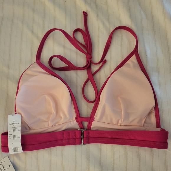 Pink Sequin Bikini Set - Picture 3 of 7